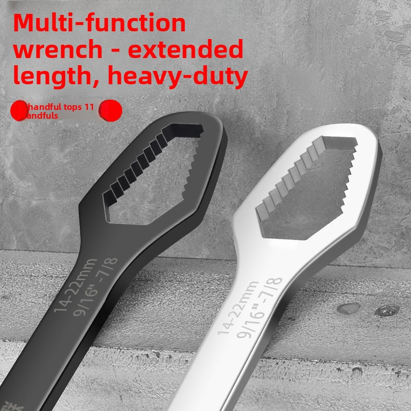 Multi-function ring wrench