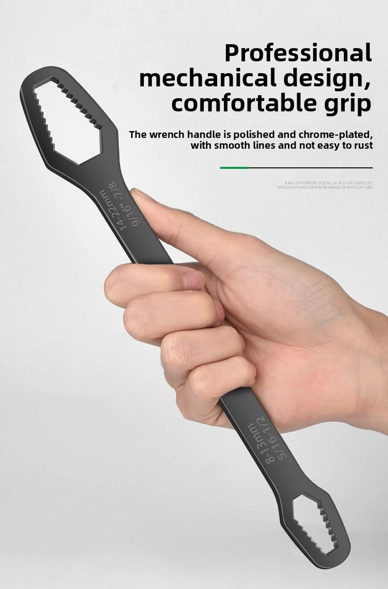 Multi-function ring wrench