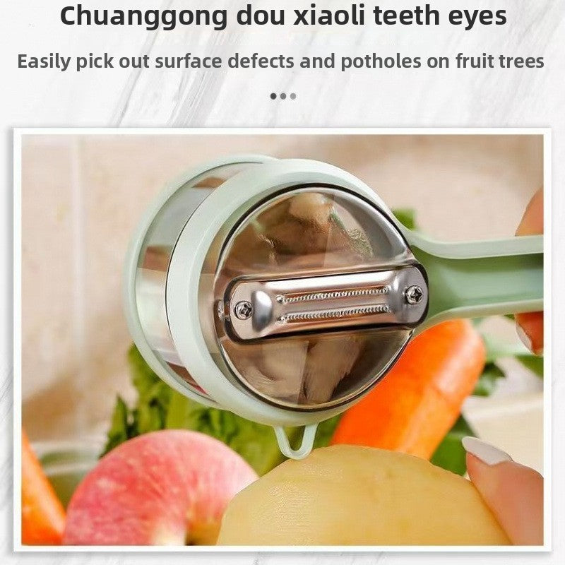Multi-function scraper peeling knife