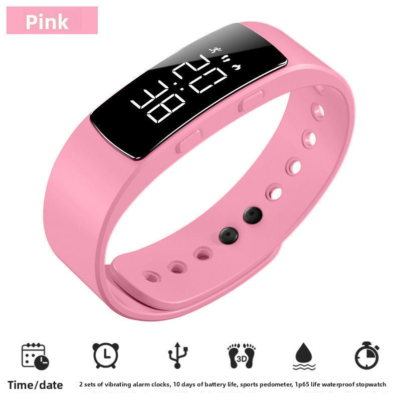 Multi Function Silent Vibration Alarm Sports Watch
