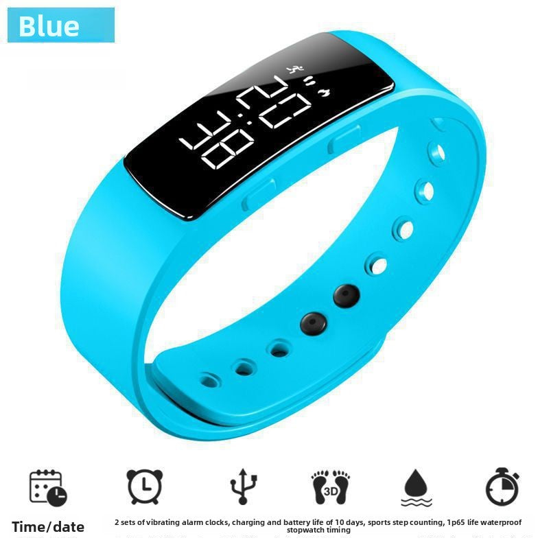 Multi-Function Silent Vibration Alarm Watch