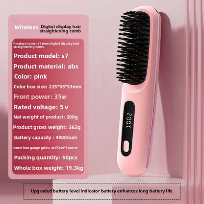 multi-function straight hair comb