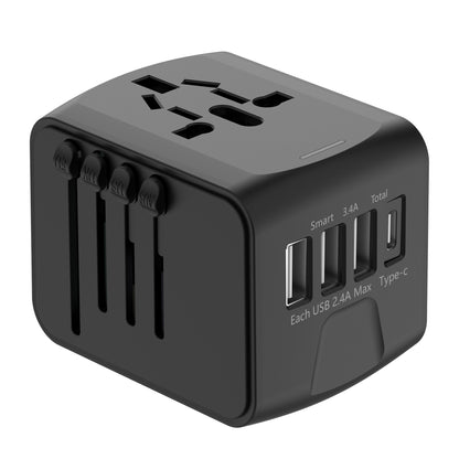 Multi-Function Travel Power Adapter with USB Ports