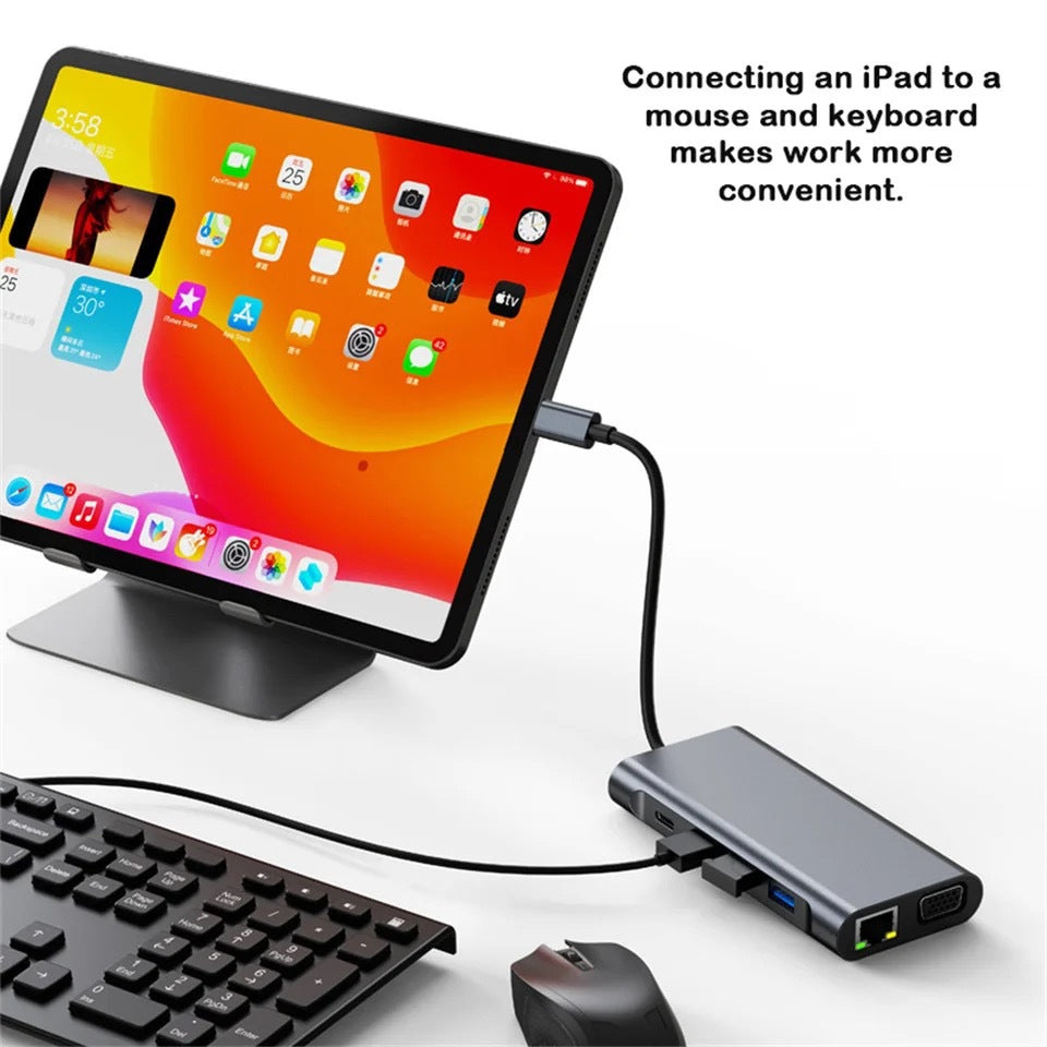 Multi-Function Type-C Docking Station Hub