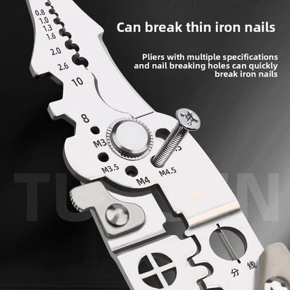 Multi-function wire stripper