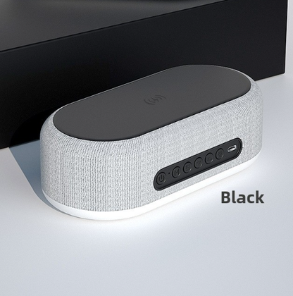Multi Function Wireless Charging Desktop Clock
