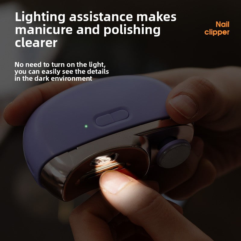 Multi-functional 2-in-1 Electric Nail Clippers
