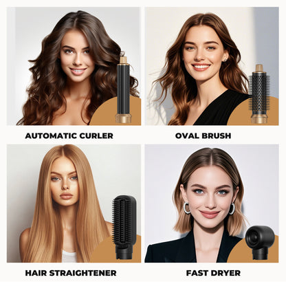 Multi Functional Air Curling Wand Hair Dryer