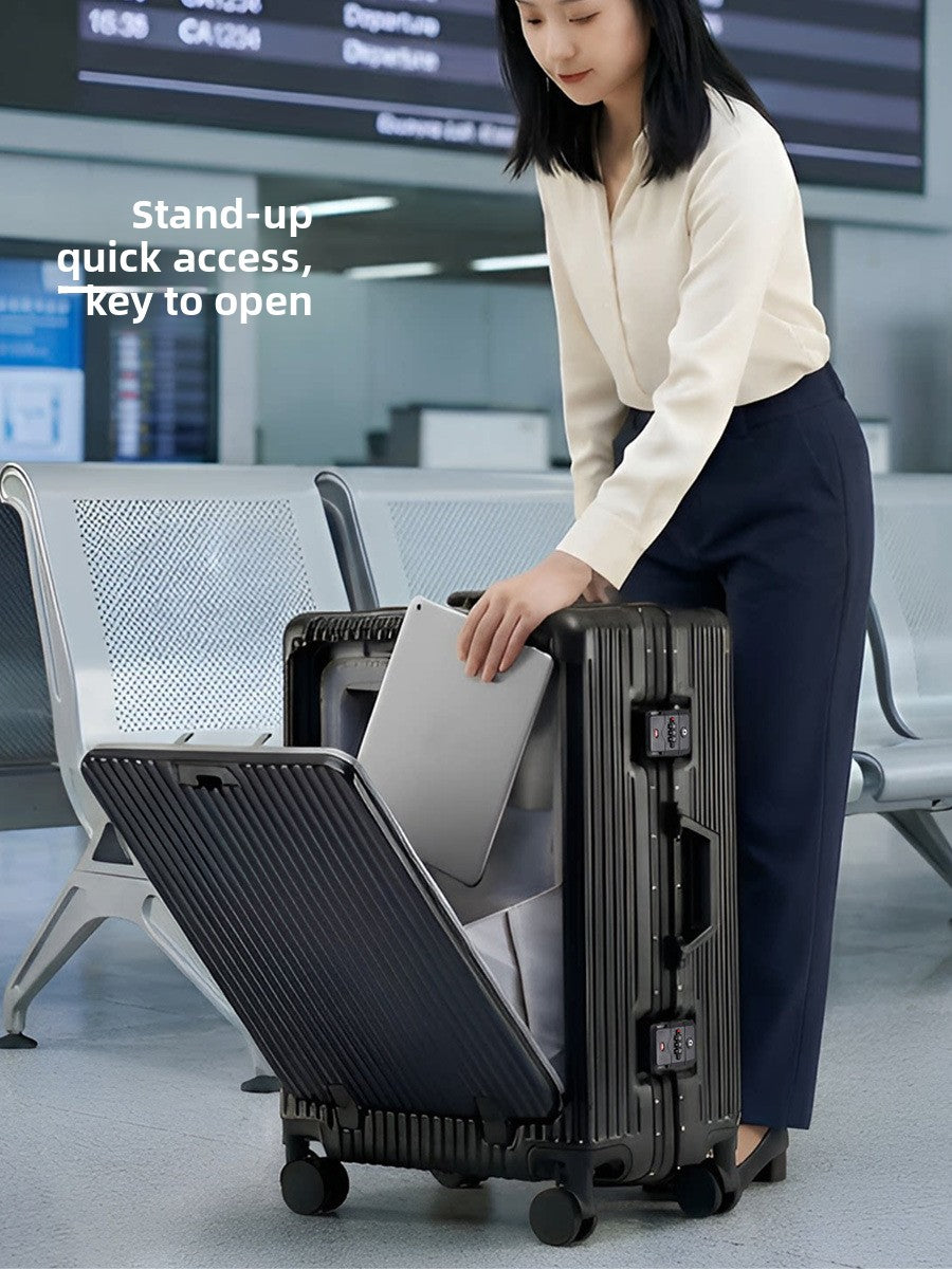 Multi-functional Aluminum Frame Luggage