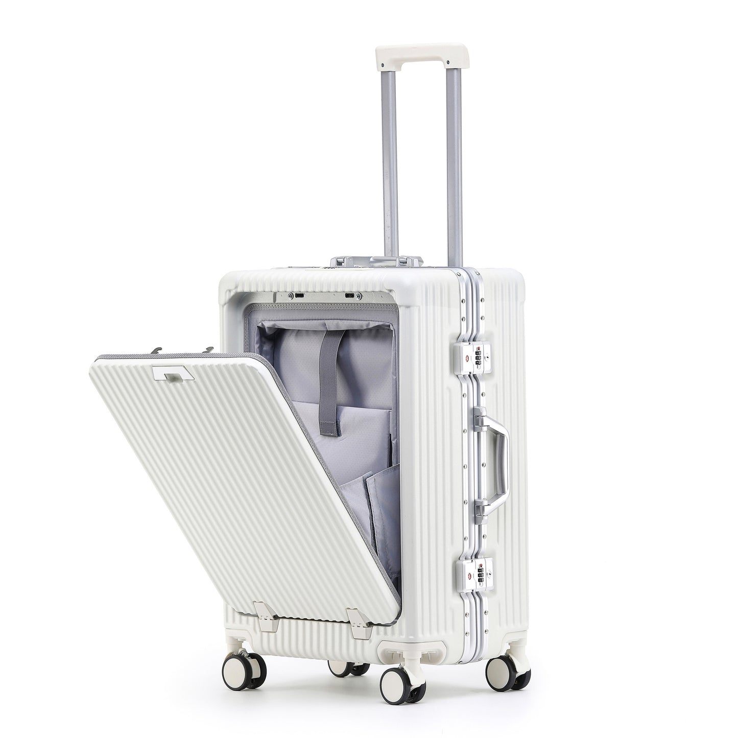 Multi-functional Aluminum Frame Luggage