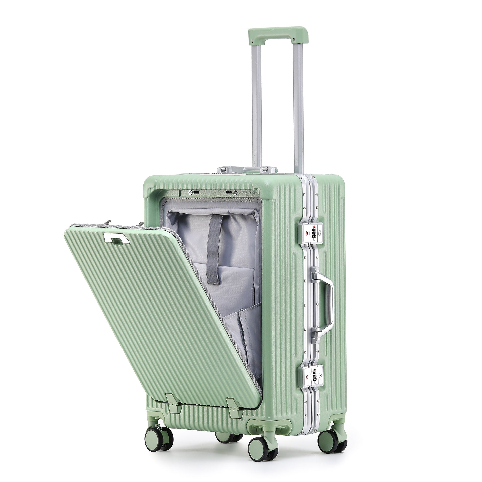 Multi-functional Aluminum Frame Luggage