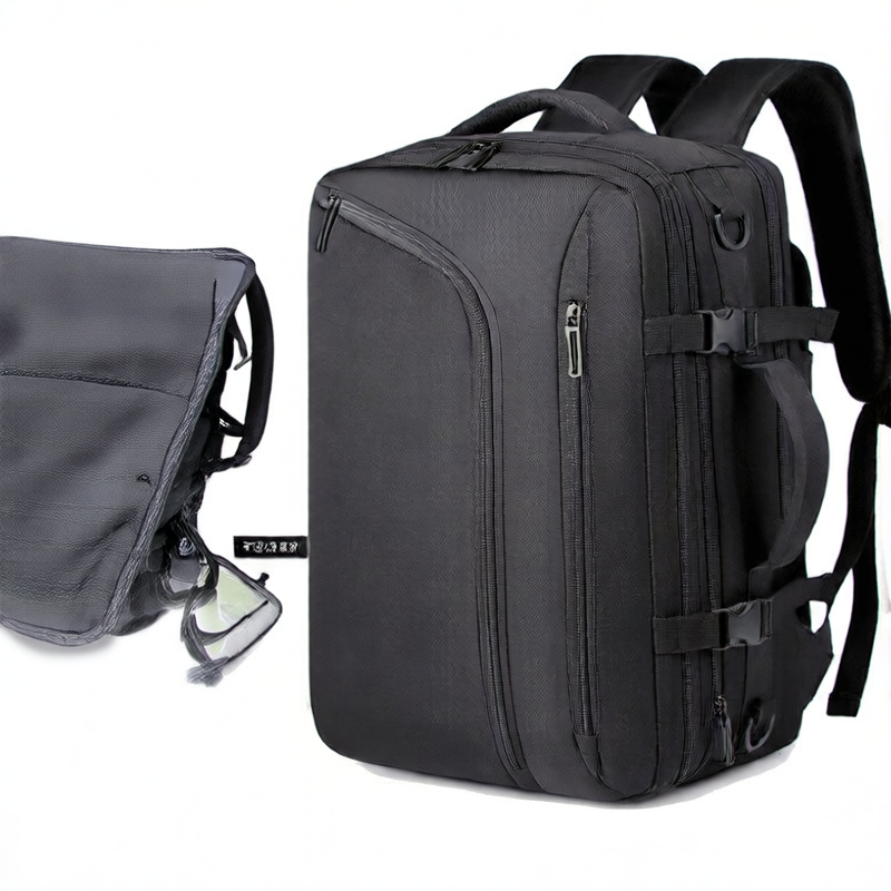 Multi-functional backpack with dry and wet separation