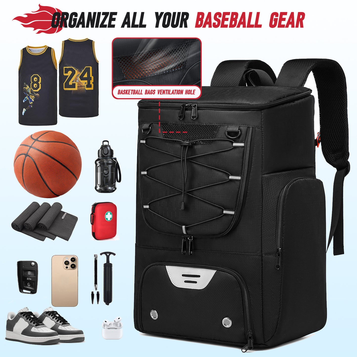 Multi-functional Basketball Bag