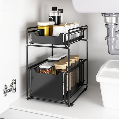 Multi-functional Bathroom Cabinet Desktop Storage Rack