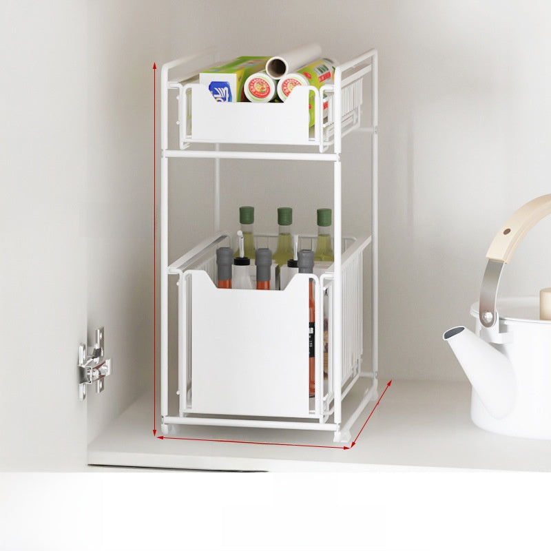 Multi-functional Bathroom Cabinet Desktop Storage Rack