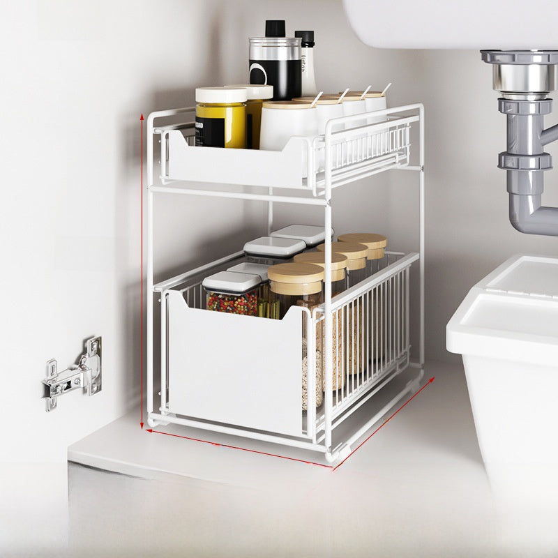 Multi-functional Bathroom Cabinet Desktop Storage Rack