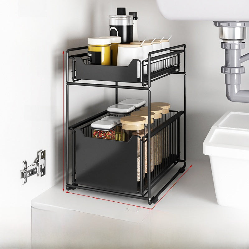 Multi-functional Bathroom Cabinet Desktop Storage Rack