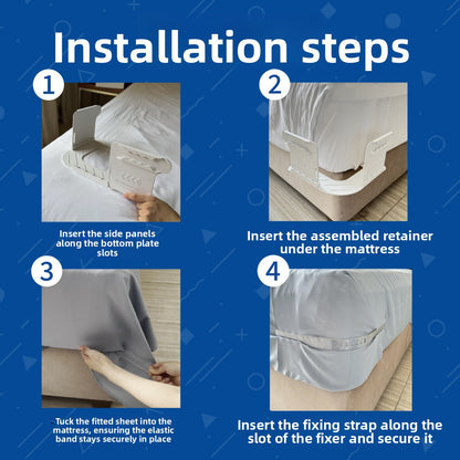 Multi-functional bedsheet fastener