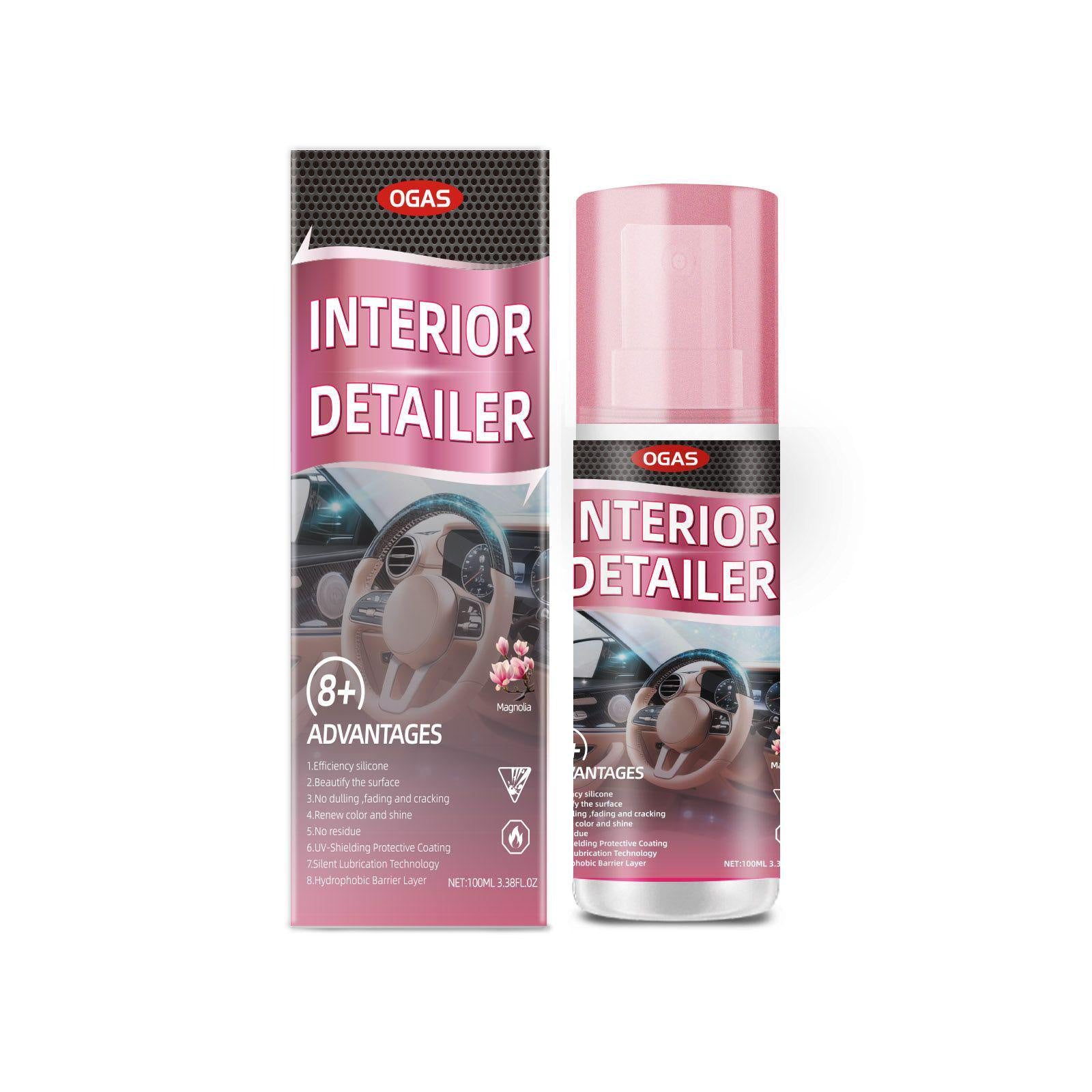 Multi-Functional Car Interior Polish No-Rinse Cleaner