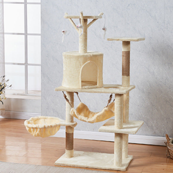 Multi-functional Cat Climbing Rack