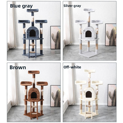 Multi-Functional Cat Climbing Tower and Cat Bed