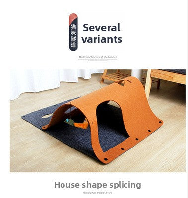 Multi-Functional Cat Play Tunnel