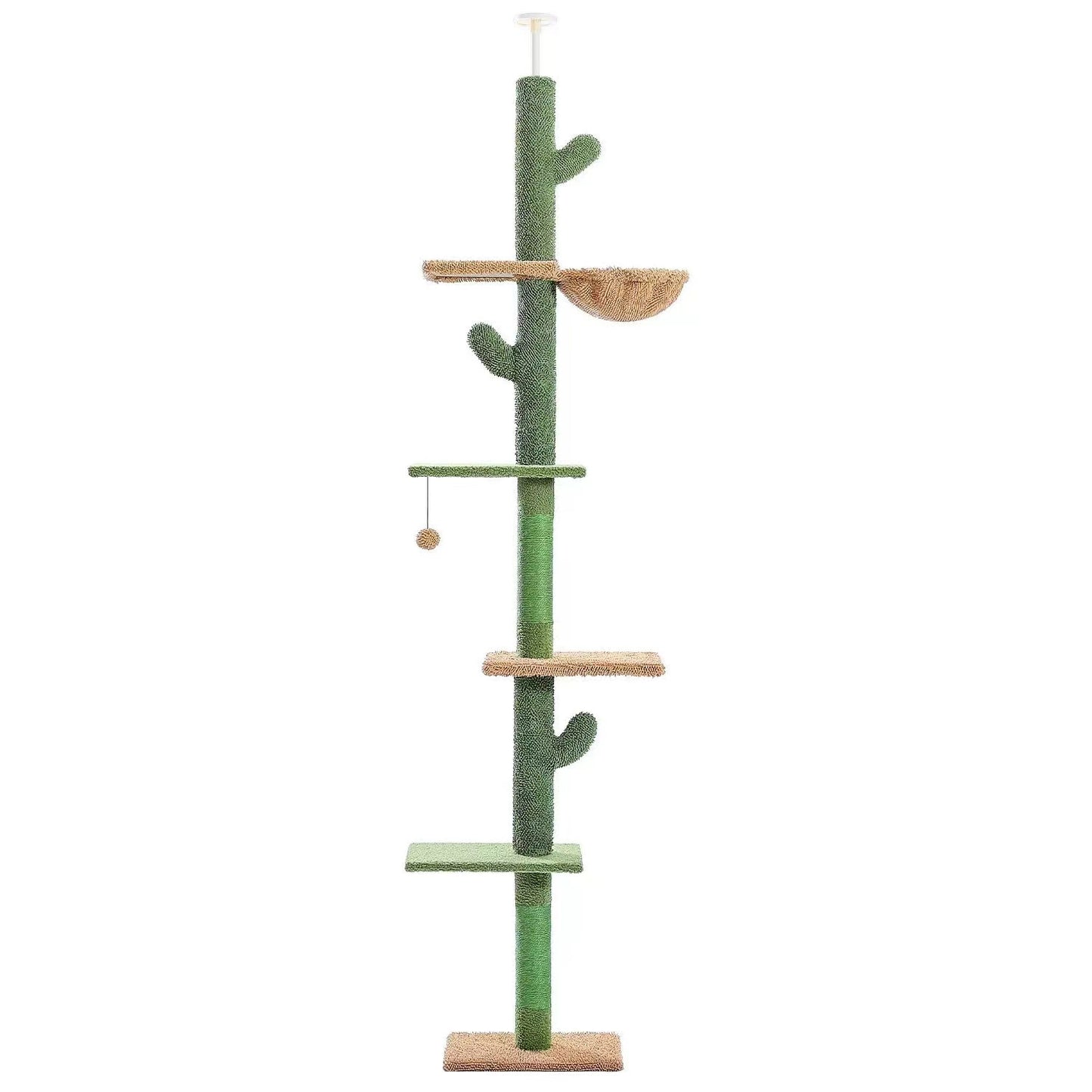 Multi-Functional Cat Tree with Scratching Post