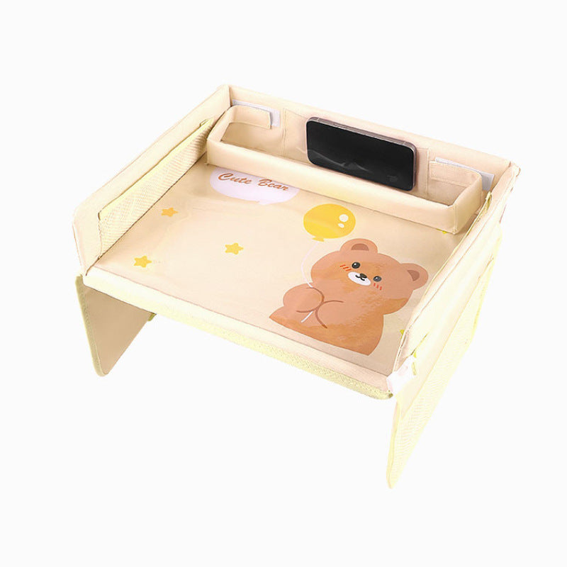 Multi-functional Children's Car Waterproof Storage Seat Tray
