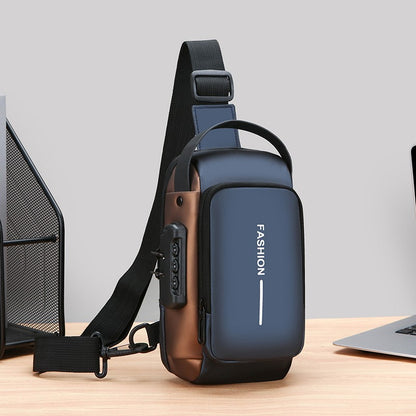 Multi-functional Combination Lock Chest Bag