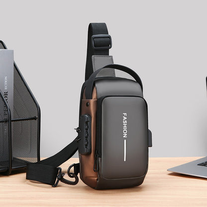 Multi-functional Combination Lock Chest Bag