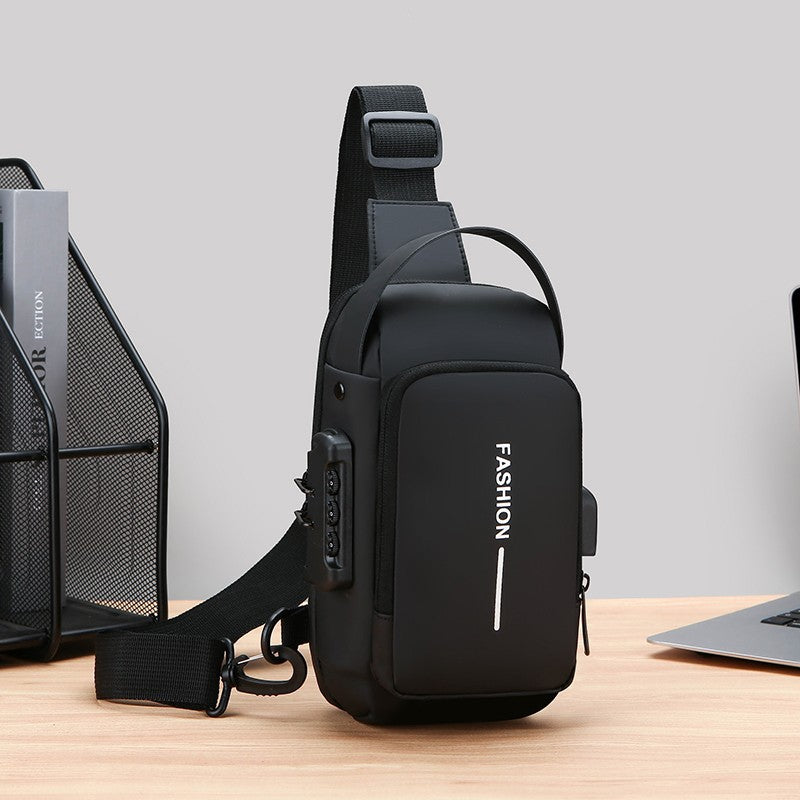 Multi-functional Combination Lock Chest Bag