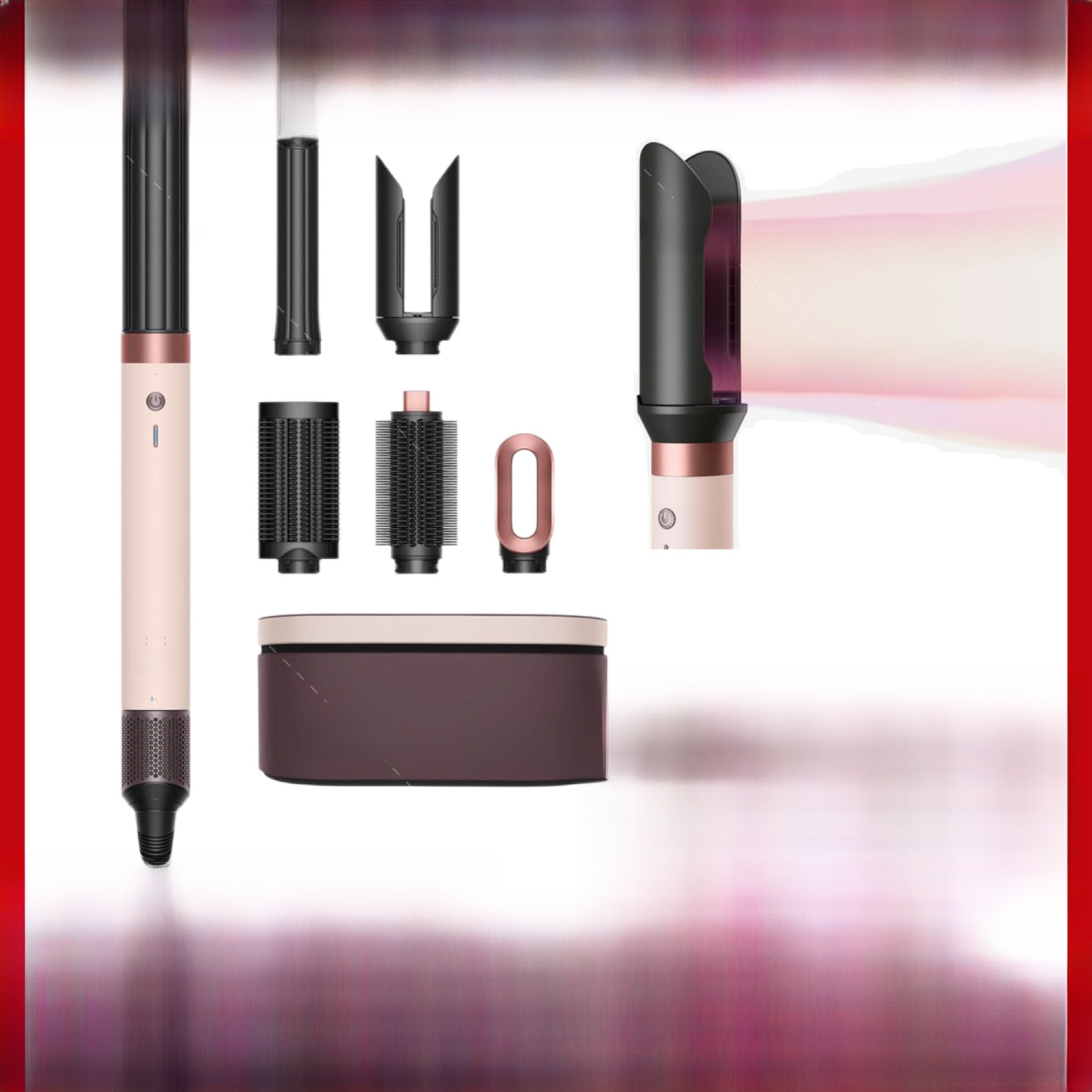 Multi-functional curling iron