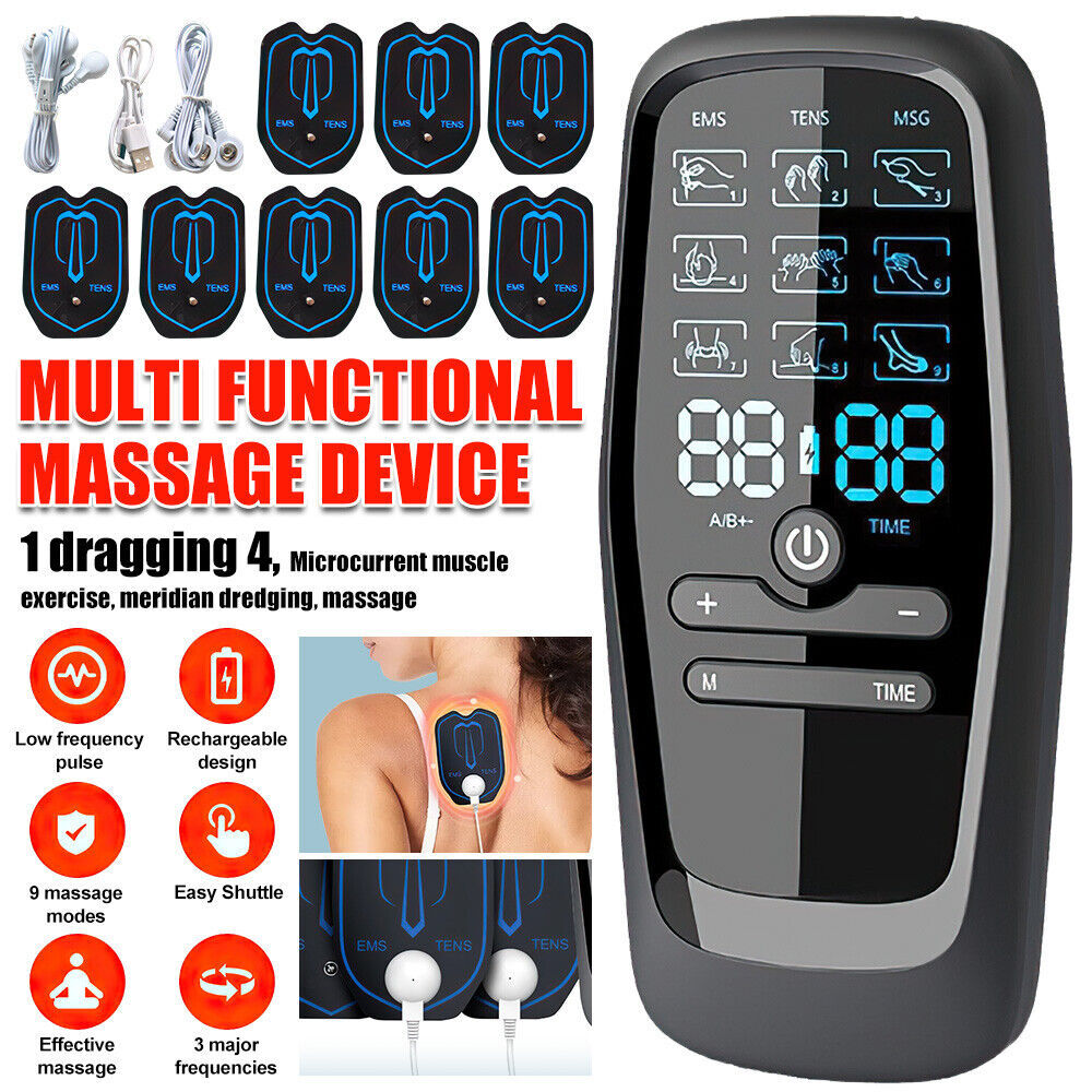 Multi-functional EMS Pulse Massage Therapy Device