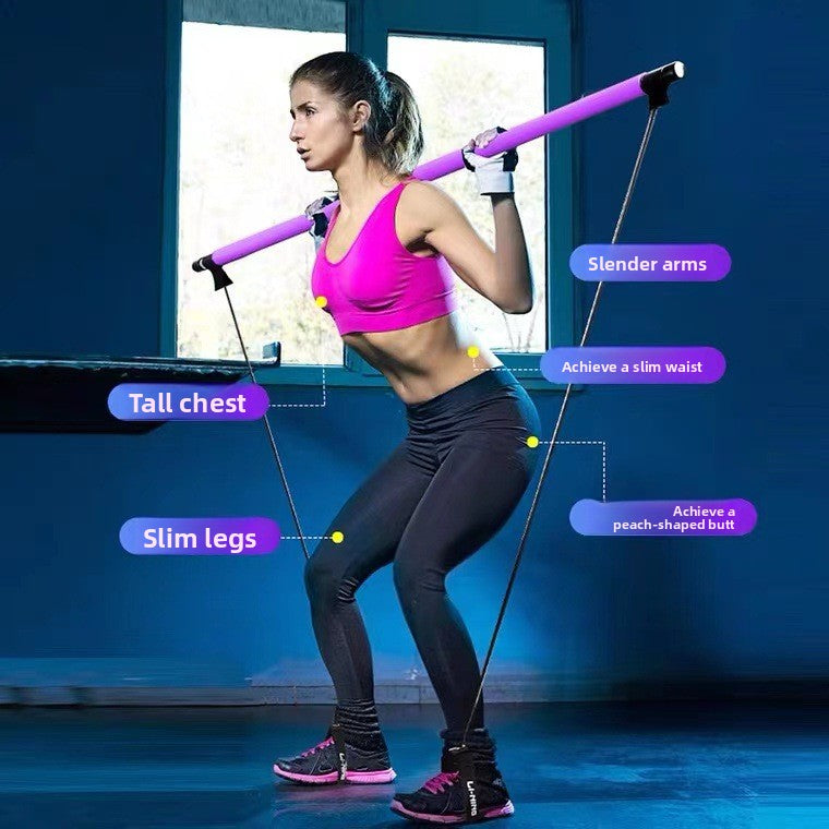 Multi-functional fitness bar