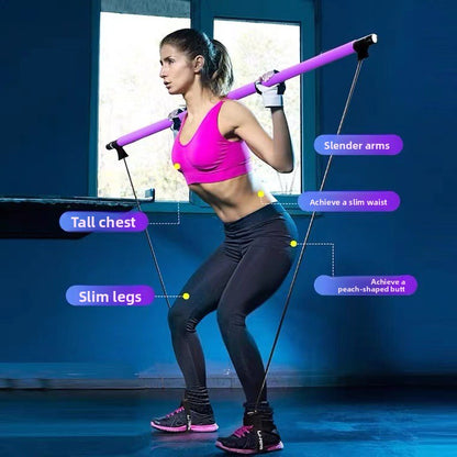 Multi-functional fitness bar
