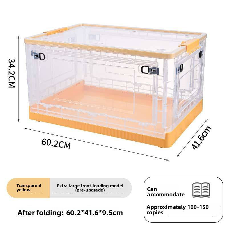 Multi-functional Foldable Wheeled Storage Box