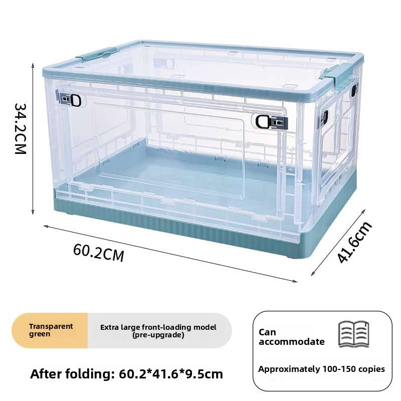 Multi-functional Foldable Wheeled Storage Box