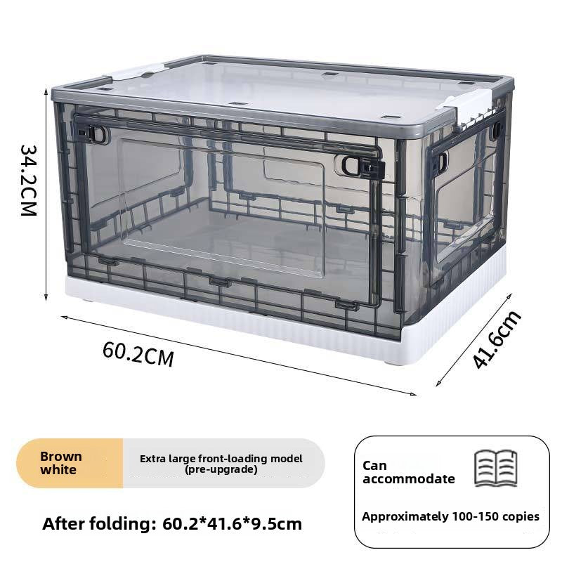 Multi-functional Foldable Wheeled Storage Box