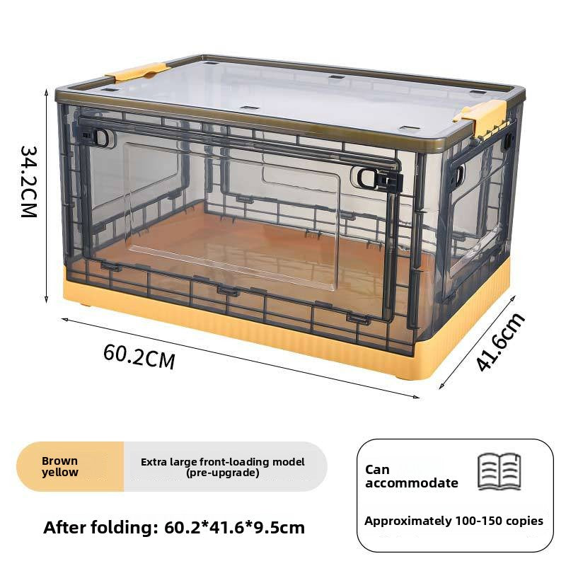 Multi-functional Foldable Wheeled Storage Box