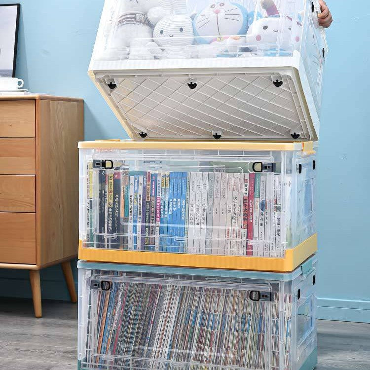 Multi-functional Foldable Wheeled Storage Box