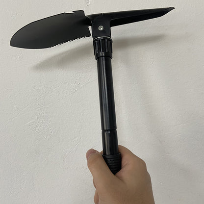 Multi-functional folding entrenching shovel