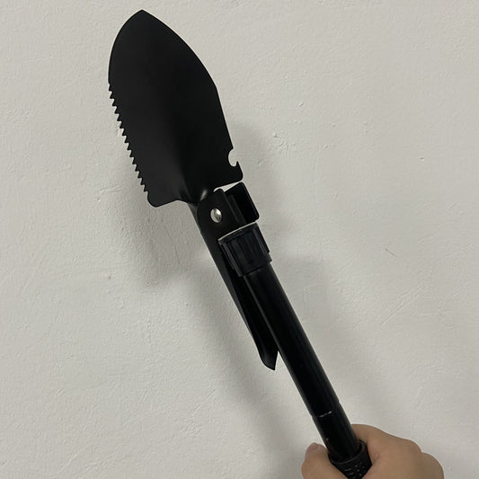 Multi-functional folding entrenching shovel