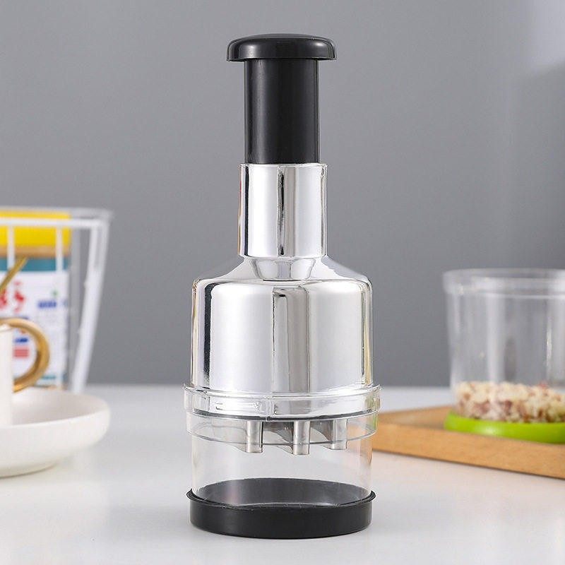 Multi-functional garlic press