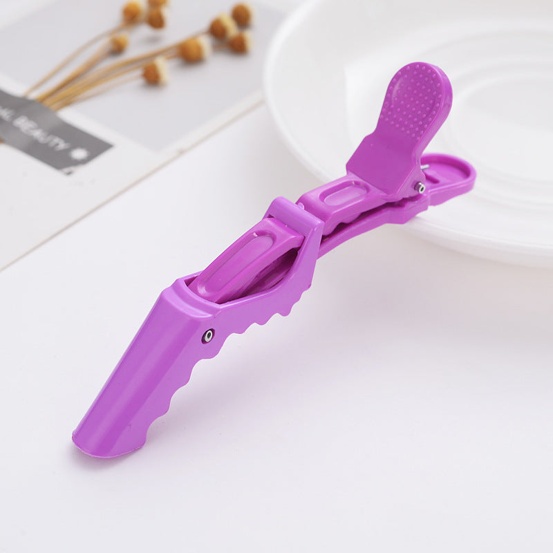 Multi-functional hair styling clip, crocodile clip