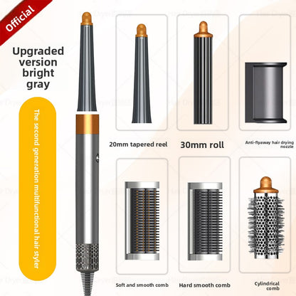 Multi-functional hair styling iron/curling iron