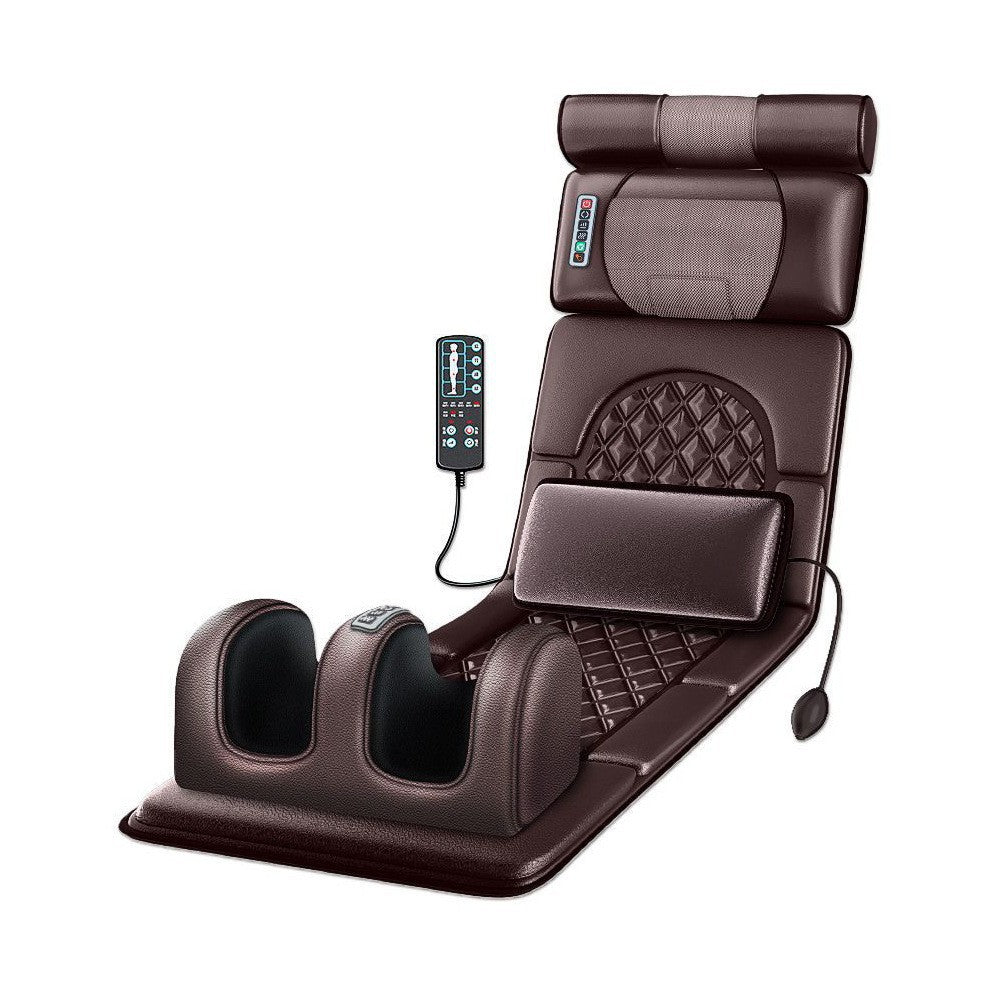 Multi-functional hot compress massage mattress