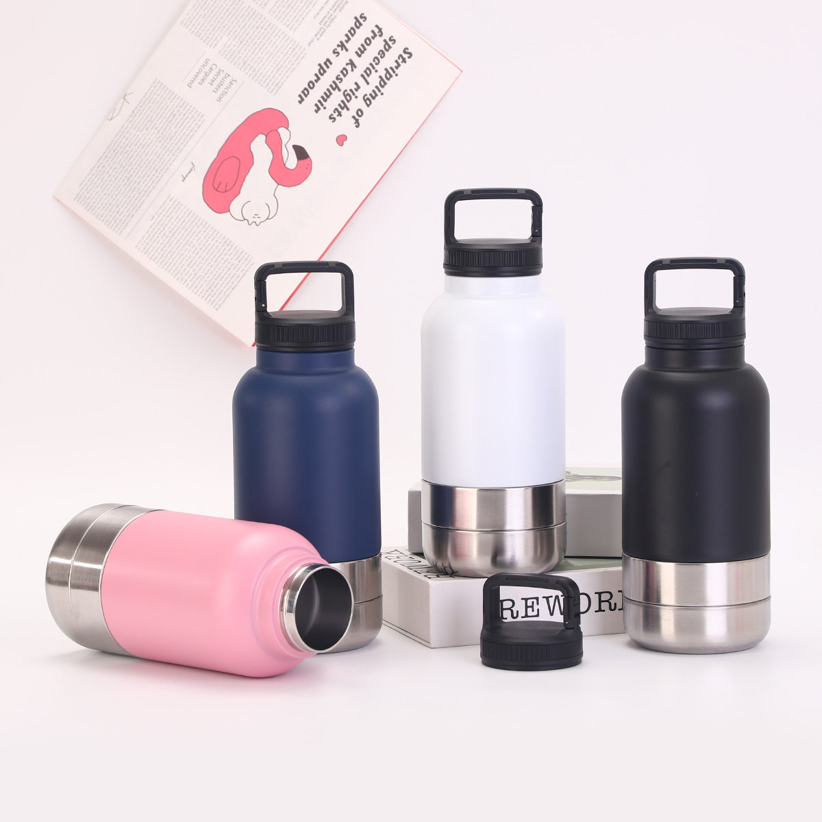 Multi-functional insulated mug