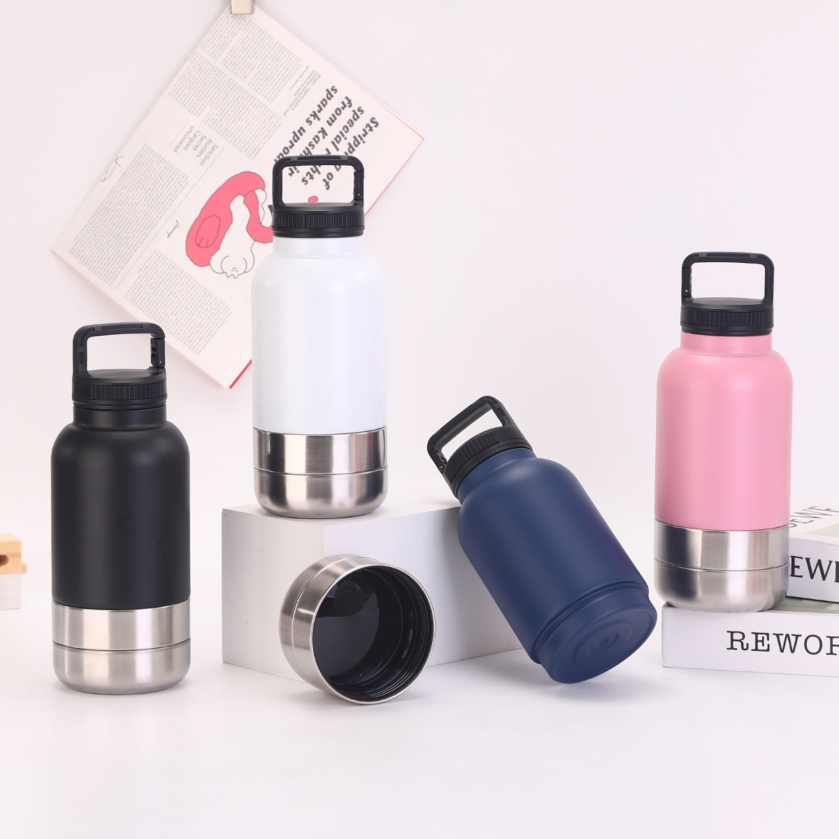 Multi-functional insulated mug