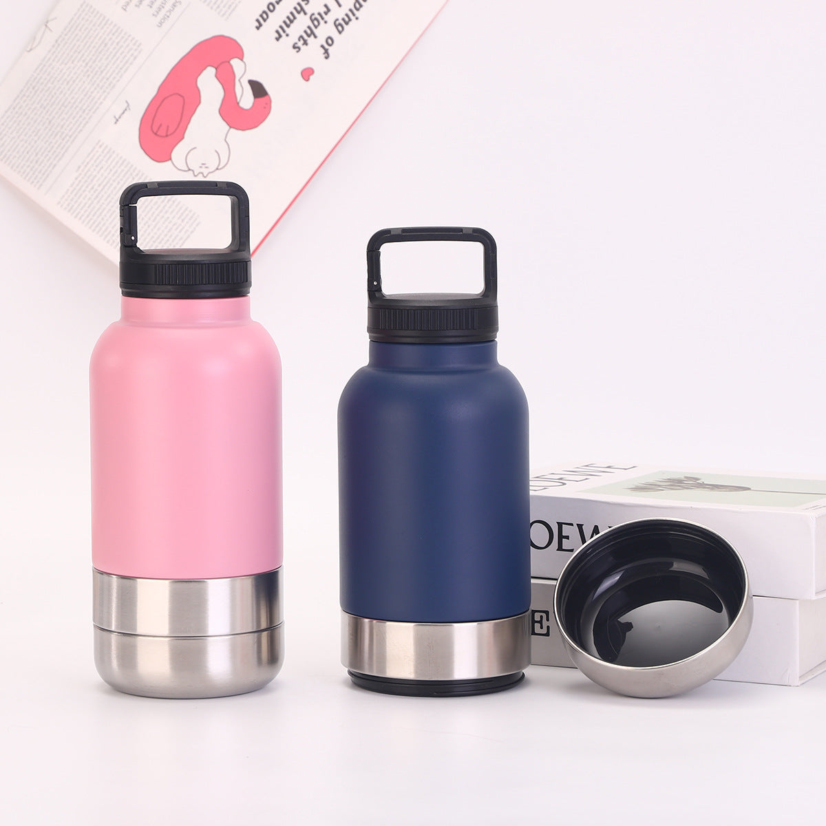 Multi-functional insulated mug