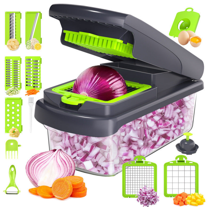 Multi-functional kitchen vegetable cutter
